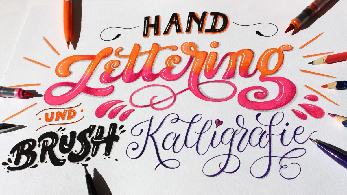 Brush Kalligrafie & Hand Lettering Einsteiger-Workshop – Calliletters