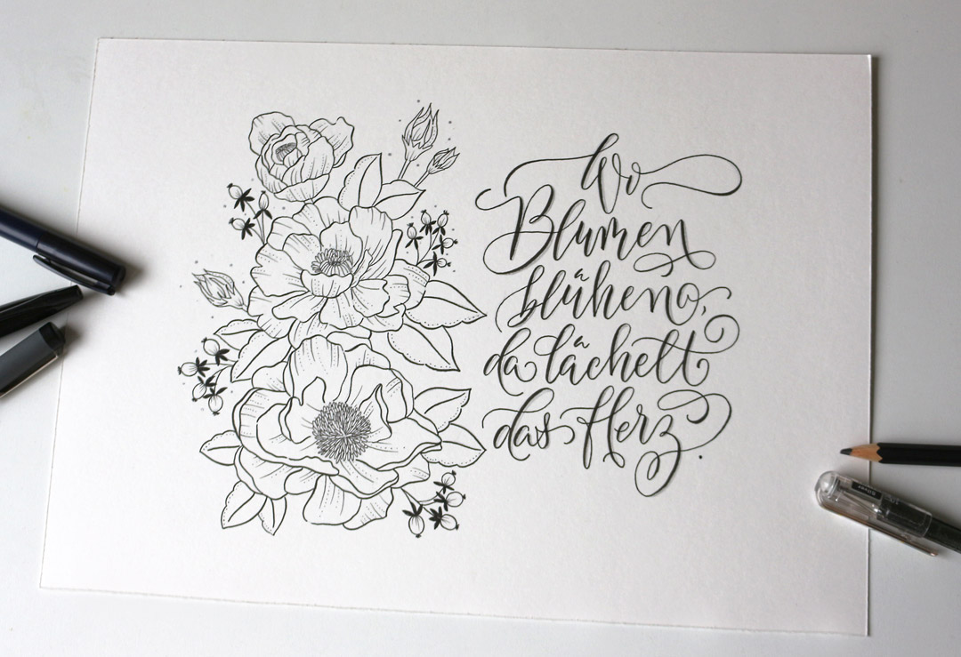 CalliLetters-Moderne-Brush-Kalligrafie-und-handgezeichnete-Blumen-Sandra-Brezina