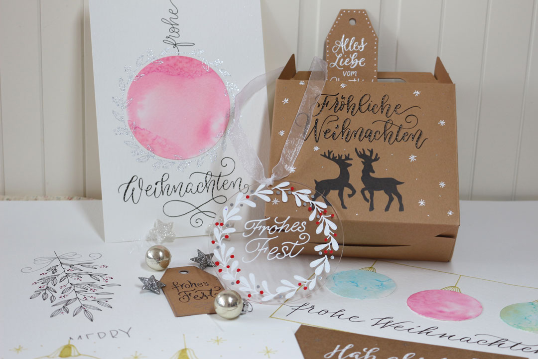 CalliLetters-Handlettering-Brushkalligrafie-Kurs-Weihnachten-Sandra-Brezina